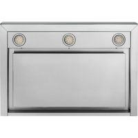 GE - 30 inches - Externally Vented & Recirculating - Wall Range Hood - Stainless Steel - Alternate Views