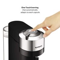 Nespresso - Vertuo Next Premium Coffee and Espresso Maker - Chrome - Alternate Views