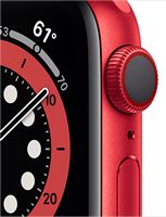 Apple Watch Series 6 (GPS + Cellular) 40mm Aluminum Case with Red Sport Band - (PRODUCT)RED (Veri... - Alternate Views