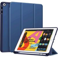 SaharaCase - Folio Case for Apple iPad 10.2 (8th Gen 2020) and (9th Gen 2021) - Blue - Alternate Views