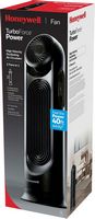 Honeywell - TurboForce Tower Fan - Black - Alternate Views