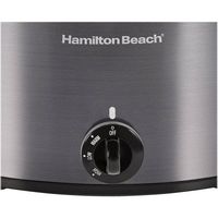 Hamilton Beach - 10 Quart Slow Cooker - BLACK - Alternate Views