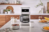 Braun - BrewSense 12-Cup Coffee Maker - Stainless Steel/White - Alternate Views