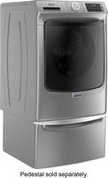 Maytag - 4.8 Cu. Ft. High Efficiency Stackable Front Load Washer with Steam and Fresh Hold - Meta... - Alternate Views