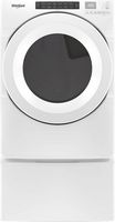 Whirlpool - 7.4 Cu. Ft. Stackable Gas Dryer with Wrinkle Shield Option - White - Alternate Views