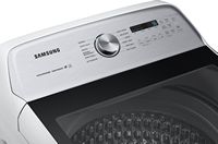 Samsung - 5.0 Cu. Ft. High-Efficiency Top Load Washer with Super Speed - White - Alternate Views