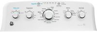 GE - 4.5 cu ft Top Load Washer with Precise Fill, Deep Fill, Deep Clean and Deep Rinse - White on... - Alternate Views