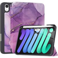 SaharaCase - Folio Case for Apple iPad mini (A17 Pro) and Apple iPad mini (6th Generation 2021) -... - Alternate Views
