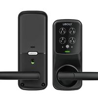 Lockly - Secure Plus Smart Lock Bluetooth Replacement Latch with Touchscreen/Fingerprint Sensor/K... - Alternate Views