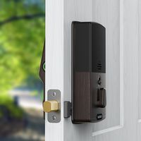 Lockly - Secure Pro Smart Lock Wi-Fi Replacement Deadbolt with 3D Biometric Fingerprint/Keypad/Vo... - Alternate Views