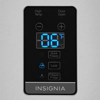 Insignia™ - 13.8 Cu. Ft. Garage Ready Convertible Upright Freezer with ENERGY STAR Certification ... - Alternate Views