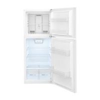 Frigidaire - 10.1 Cu. Ft. Top-Freezer Refrigerator - White - Alternate Views