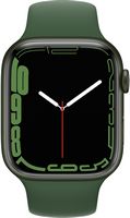 Apple Watch Series 7 (GPS + Cellular) 45mm Aluminum Case with Clover Sport Band - Green - Alternate Views