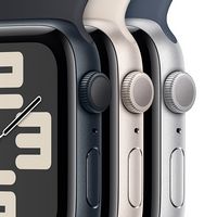 Apple Watch SE 2nd Generation (GPS) 40mm Starlight Aluminum Case with Starlight Sport Band - M/L ... - Alternate Views