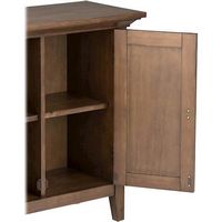 Simpli Home - Redmond SOLID WOOD 32 inch Wide Transitional Low Storage Cabinet - Rustic Natural A... - Alternate Views