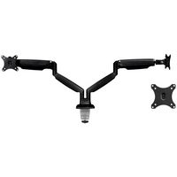 Mount-It! - Dual Monitor Desk Mount With Gas Spring Arms Up to 32