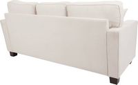 OSP Home Furnishings - Russell L-Shape Sectional Sofa - White - Alternate Views