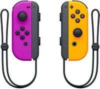 Joy-Con (L/R) Wireless Controllers for Nintendo Switch - Neon Purple/Neon Orange - Alternate Views