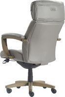 La-Z-Boy - Greyson Modern Faux Leather Executive Chair - Gray - Alternate Views