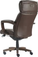 La-Z-Boy - Greyson Modern Faux Leather Executive Chair - Brown - Alternate Views