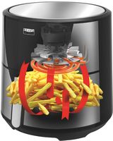 bella PRO - 8-qt. Digital Air Fryer - Stainless Steel - Alternate Views