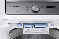 Samsung - 5.4 Cu. Ft. High-Efficiency Top Load Washer with Active WaterJet - White - Alternate Views