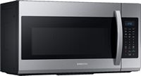 Samsung - 1.9 Cu. Ft.  Over-the-Range Microwave with Sensor Cook - Stainless Steel - Alternate Views