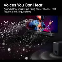 LG - 5.1.3-Channel S90TY Soundbar with Wireless Subwoofer, Dolby Atmos, WOW Orchestra - Black - Alternate Views