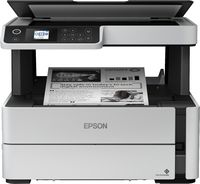 Epson - EcoTank ET-M2170 Wireless Monochrome All-in-One Supertank Printer - White - Alternate Views