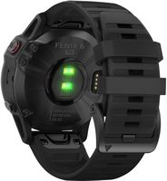 Garmin - fēnix 6 Pro GPS Smartwatch 47mm Fiber-Reinforced Polymer - Black - Alternate Views