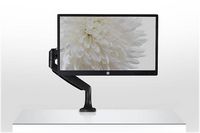 Mount-It! - Single Monitor Arm Desk Mount - Black - Alternate Views