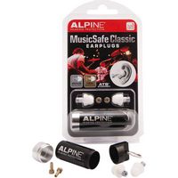 Alpine Hearing Protection - MusicSafe Classic Earplug Set - Clear - Alternate Views