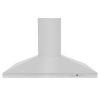 ZLINE - 48 inches - Externally Vented - Island Range Hood - Stainless Steel - Alternate Views