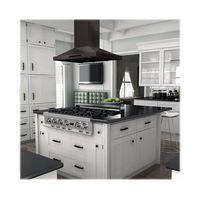 ZLINE - 36 inches - Externally Vented - Island Range Hood - Stainless Steel - Alternate Views