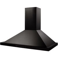 ZLINE - 42 inches - Externally Vented - Wall Range Hood - Black Stainless Steel - Alternate Views