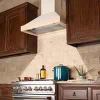 ZLINE - 30 inches - Externally Vented - Wall Range Hood - Multicolor - Alternate Views