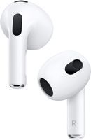 Apple - AirPods (3rd generation) with Lightning Charging Case - White - Alternate Views