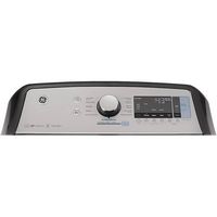GE - 5.2 Cu. Ft. High-Efficiency Top Load Washer - Diamond Gray - Alternate Views