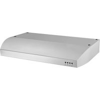 Whirlpool - 30 inches - Externally Vented & Convertible - Wall Range Hood - Stainless Steel - Alternate Views