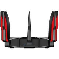 TP-Link - Archer AX11000 Tri-Band Wi-Fi 6 Router - Black/Red - Alternate Views