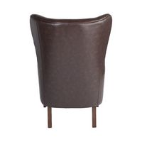 Finch - Morgan Traditional Foam Wing Chair - Chocolate Brown - Alternate Views