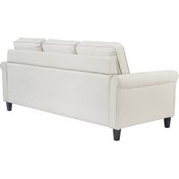 Serta - Harmon L-Shaped Fabric 2-Piece Sectional Sofa - Cream - Alternate Views