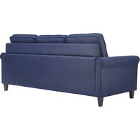 Serta - Harmon L-Shaped Fabric 2-Piece Sectional Sofa - Navy - Alternate Views