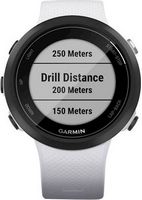 Garmin - Swim 2 Smartwatch 42mm Fiber-Reinforced Polymer - Whitestone - Alternate Views