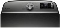 Maytag - 7.4 Cu. Ft. Smart Electric Dryer with Extra Power Button - Metallic Slate - Alternate Views