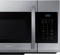 Samsung - 1.7 Cu. Ft. Over-the-Range Microwave - Stainless Steel - Alternate Views