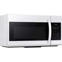 Samsung - 1.7 Cu. Ft. Over-the-Range Microwave - White - Alternate Views