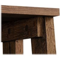 Sauder - Trestle Collection 5-Shelf Bookcase - Vintage Oak - Alternate Views
