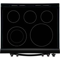 Frigidaire - 5.0 Cu. Ft. Freestanding Electric Range with Self-Cleaning - Black - Alternate Views