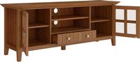 Simpli Home - Acadian Solid Wood 60 inch Wide Transitional TV Media Stand For TVs up to 65 inches... - Alternate Views